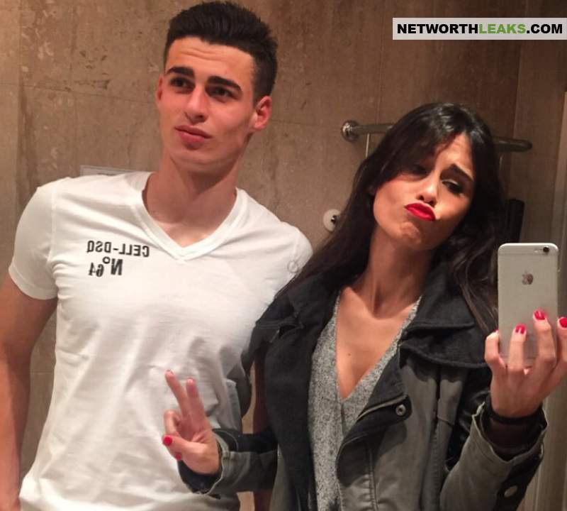 Andrea Perez, Kepa Arrizabalaga's girlfriend