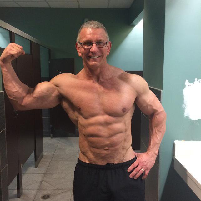 Robert Irvine's fit body