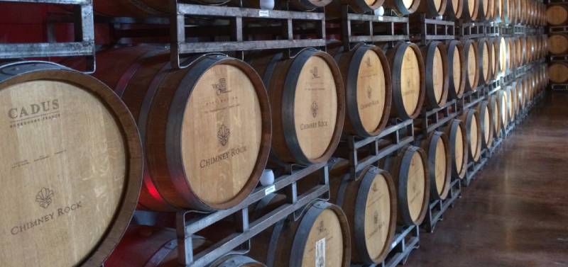 Wine barrels