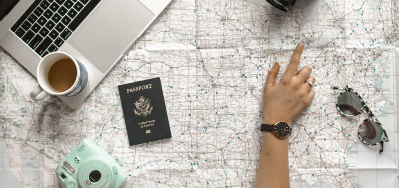 Travelling with a laptop and a camera
