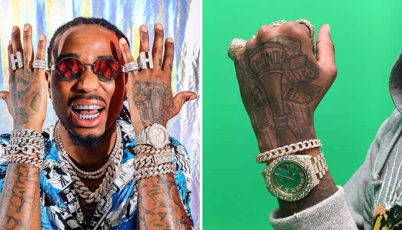 Quavo Tattoos