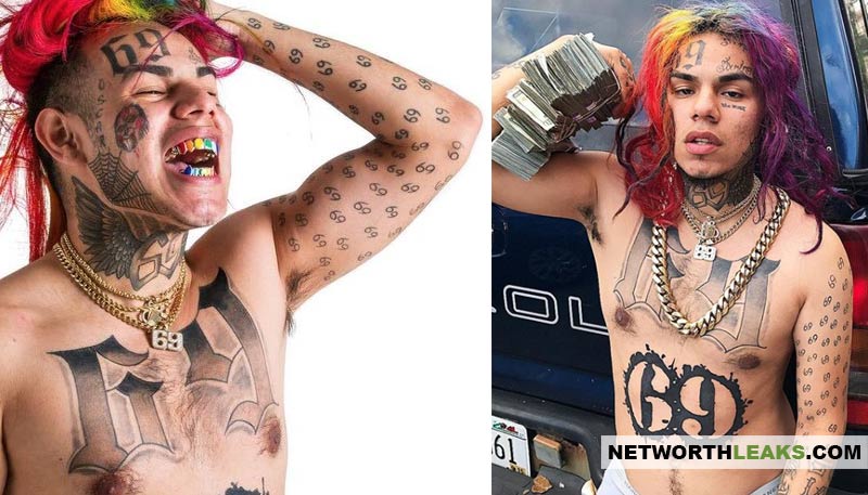 Tekashi 6ix9ine tattoos