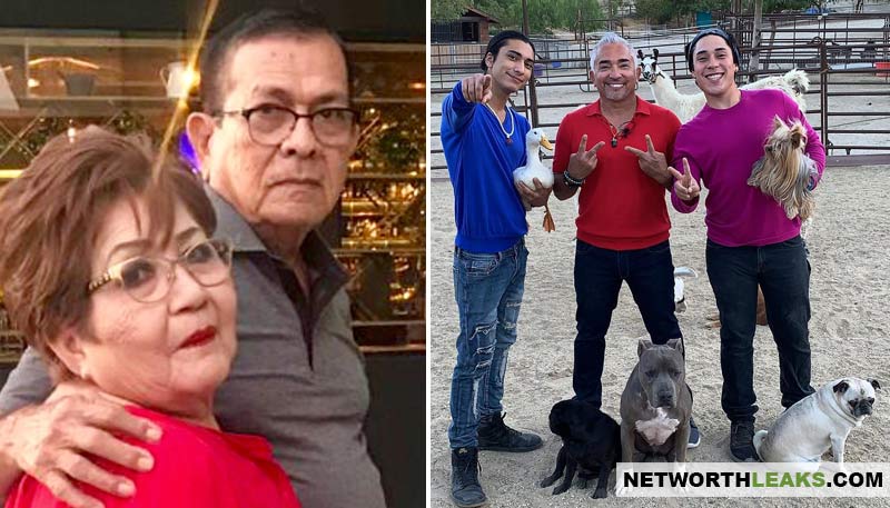 Cesar Millan's parents and kids photos