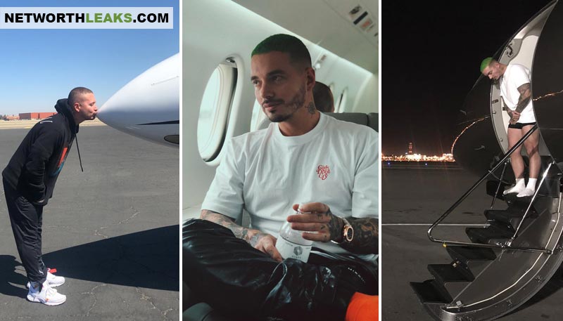 J Balvin's private airplane