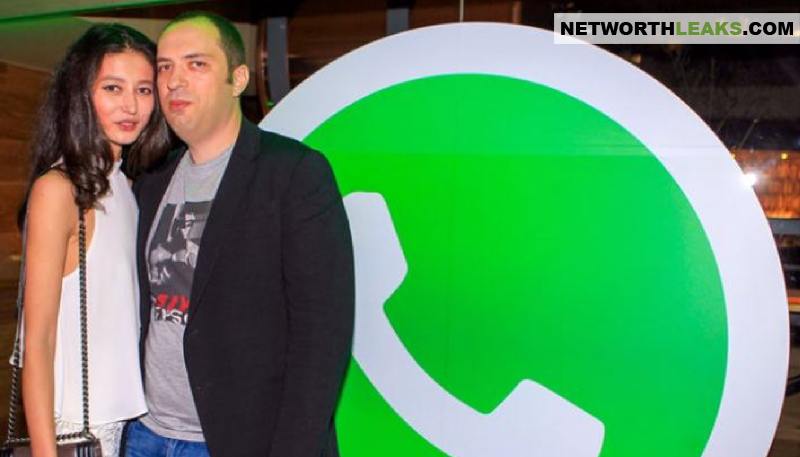 Jan Koum, the WhatsApp founder, with his girlfriend Evelina Mambetova