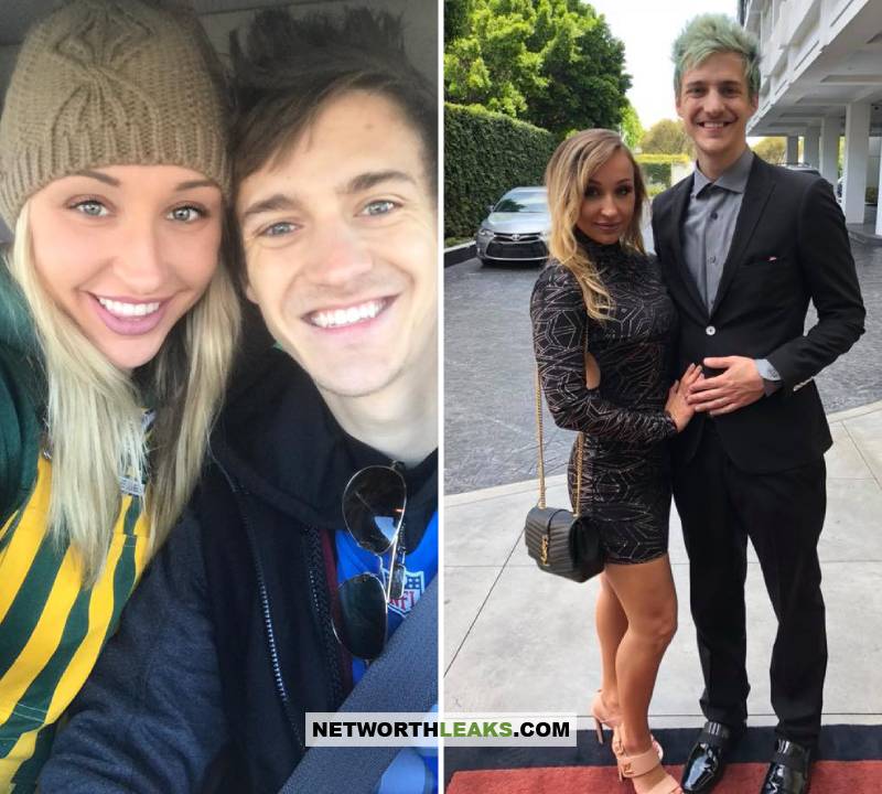 Ninja (Tyler Blevins) with his wife Jessica Blevins