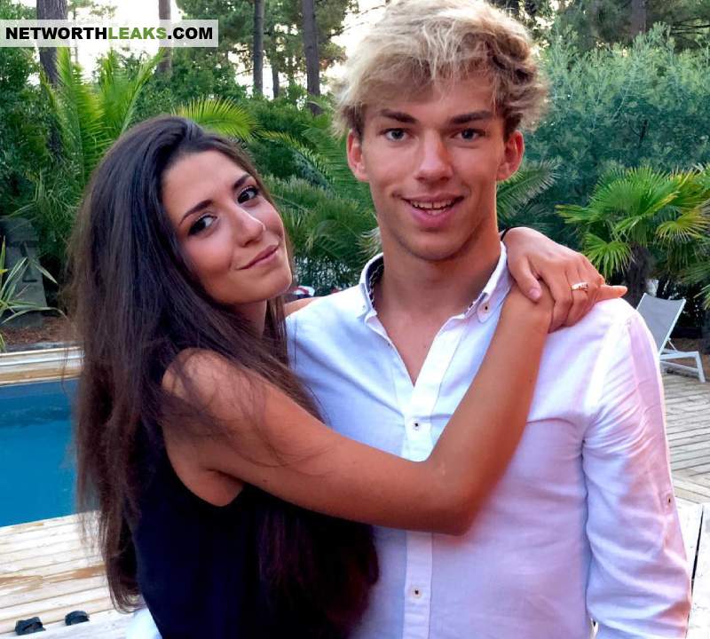 Pierre Gasly with girlfriend Caterina Masetti Zannini