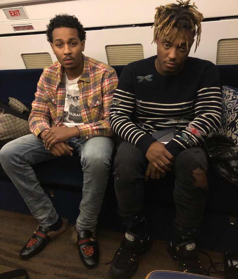 Juice WRLD with his brother nolimit_gmoney