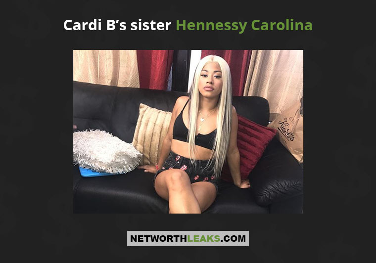 Cardi B's sister Hennessy Carolina