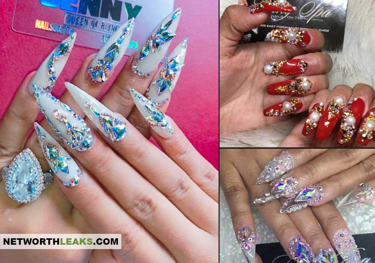 Cardi B Nails