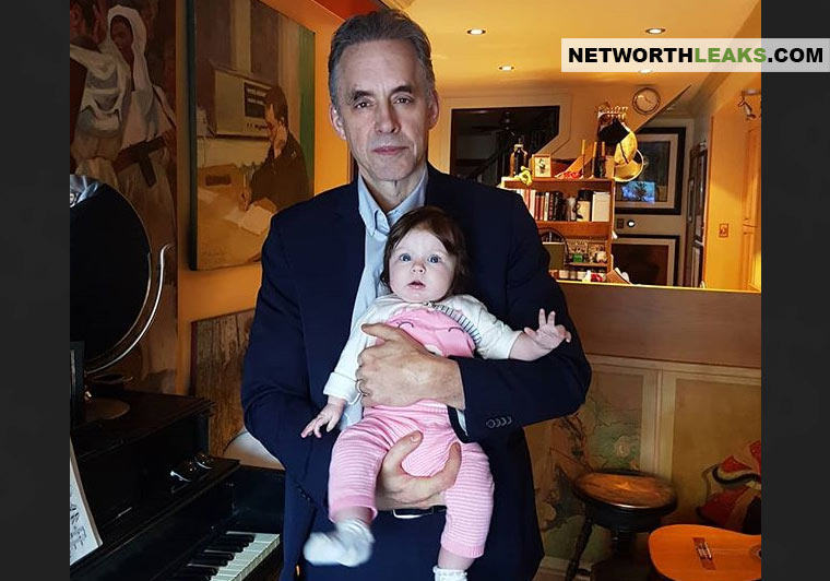 Jordan Peterson with his granddaughter