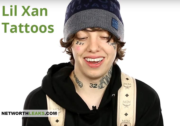 Lil Xan tattoos